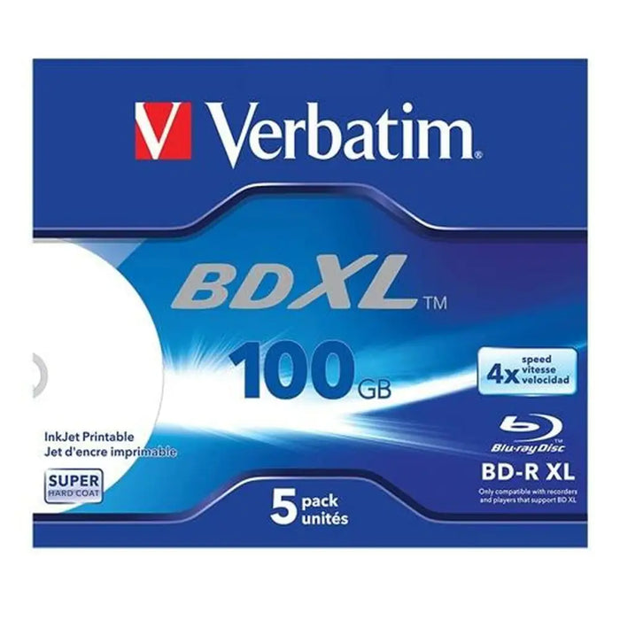 Blu-Ray BD-R Verbatim 5 Units 4x - Електроника Звук<<<Компютри| Електроника<<<BigBuy&&&CD и DVD<<<Електроника