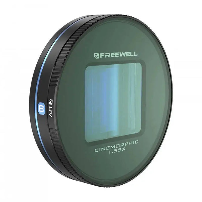 Blue Anamorphic Lens 1.55x Freewell for Galaxy and Sherp - For smartphones<<<Filters<<<Photo and cameras<<<InnproXML