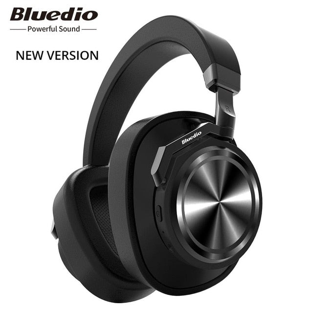 Bluedio T6 Bluetooth 5.0 ANC Foldable Wireless Headphones - Wireless Earphones