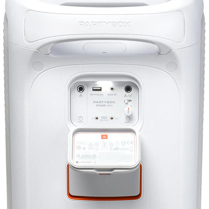 Bluetooth column JBL PartyBox Stage 320 240W - White - Преносими тонколони<<<Електроника и
