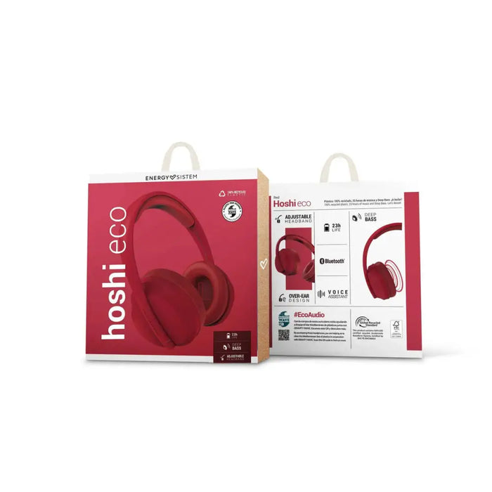Bluetooth Headband Headphones Energy Sistem 457557 Red - Електроника Периферни и резервни части<<<Компютри|