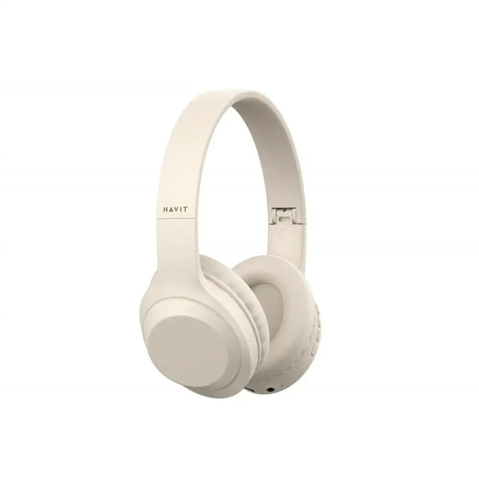 Bluetooth Headband Headphones Havit H628BT Beige - Микрофони и слушалки<<<Електроника Периферни и резервни