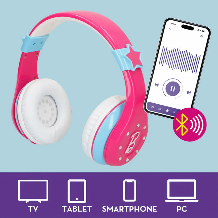 Bluetooth Headphones Barbie - Електроника Периферни и резервни части<<<Компютри| Електроника<<<BigBuy&&&Микрофони и