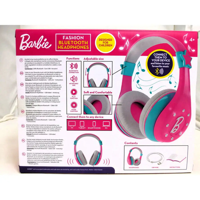 Bluetooth Headphones Barbie - Електроника Периферни и резервни части<<<Компютри| Електроника<<<BigBuy&&&Микрофони и