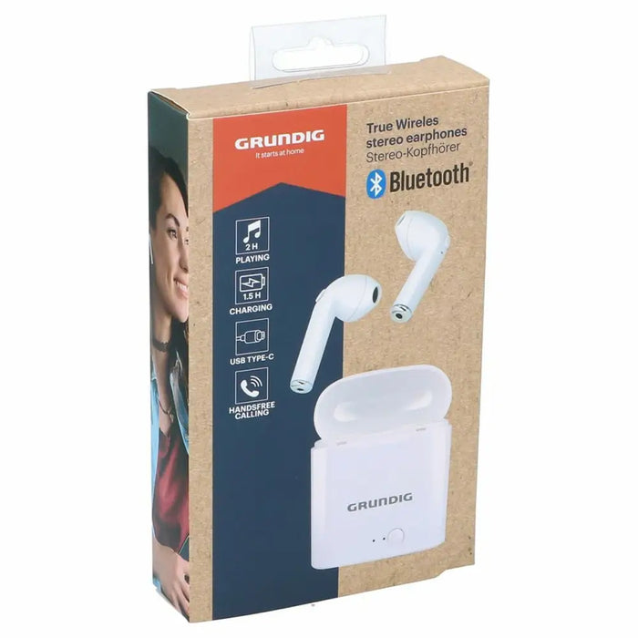 Bluetooth Headphones Grundig earbuds White - Електроника Звук<<<Компютри| Електроника<<<BigBuy&&&Безжични