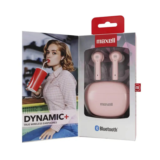 Bluetooth headphones MAXELL Dynamic Docking box True Wireless Pink - Bluetooth слушалки<<<Мобилни телефони и