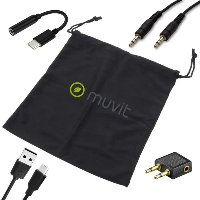 Bluetooth Headphones Muvit MCHPH0011 Black - Електроника Периферни и резервни части<<<Компютри|