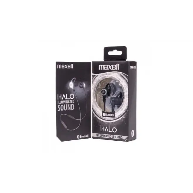 Bluetooth headphones-plugs MAXELL HALO SPORT Bluetooth 5.0 Black - Bluetooth слушалки<<<Мобилни телефони и