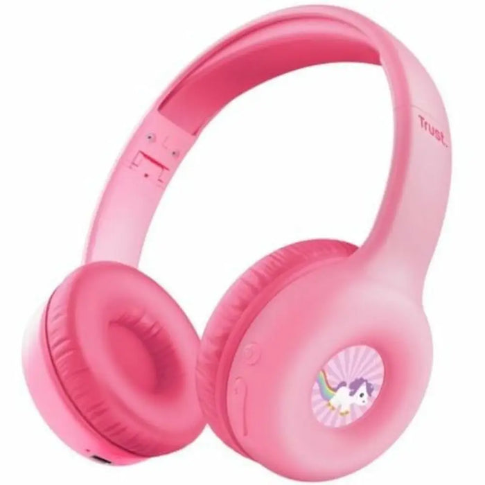 Bluetooth Headphones Trust 25274 Pink - Микрофони и слушалки<<<Електроника Периферни и резервни части<<<Компютри|