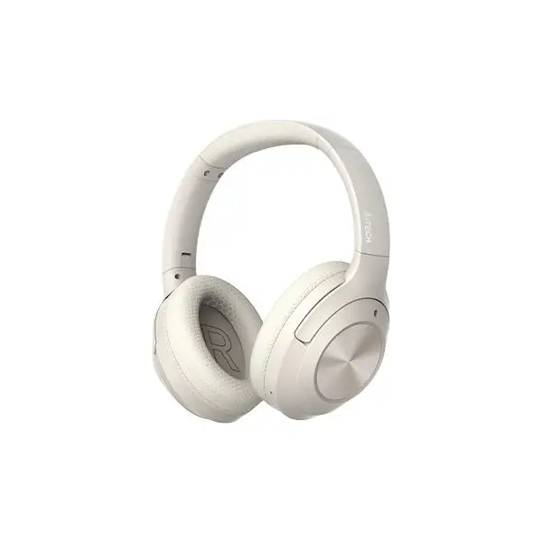 Bluetooth headphones with microphone A4tech BH220 Bluetooth v.5.3 Beige - Bluetooth слушалки<<<Мобилни телефони и
