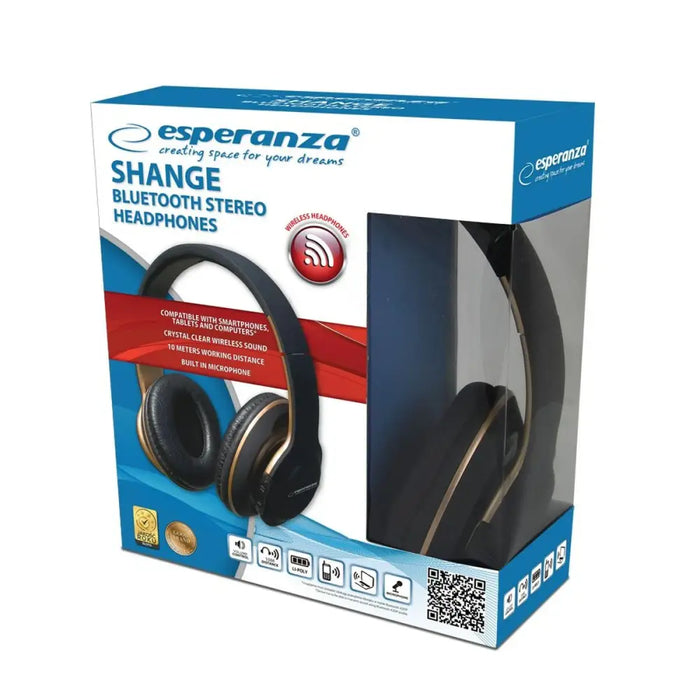 Bluetooth Headset with Microphone Esperanza EH220 Black - Слушалки с Микрофон<<<Електроника Телефони и