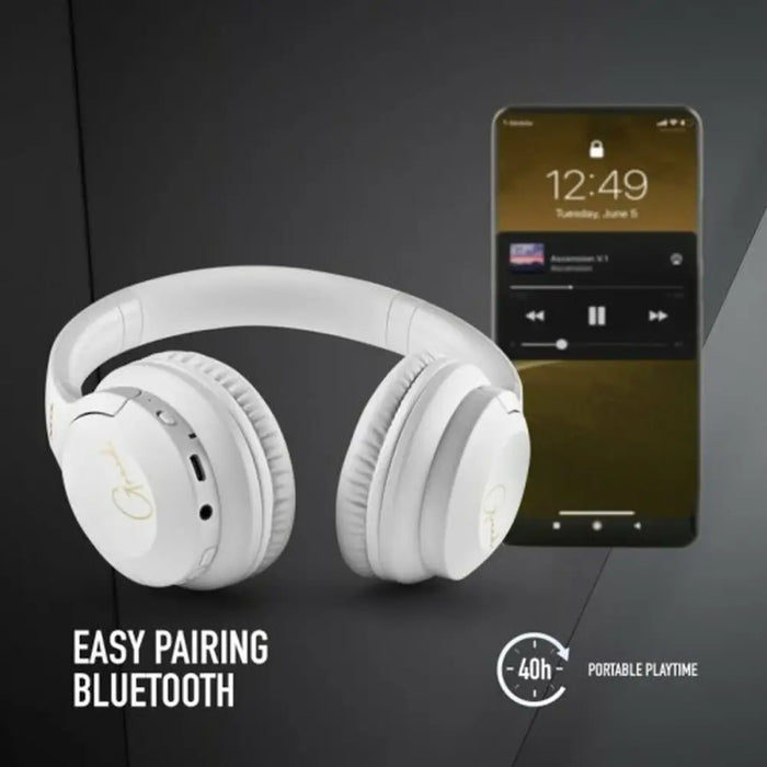 Bluetooth Headset with Microphone NGS ARTICAGREEDWHITE White - Електроника Звук<<<Компютри|
