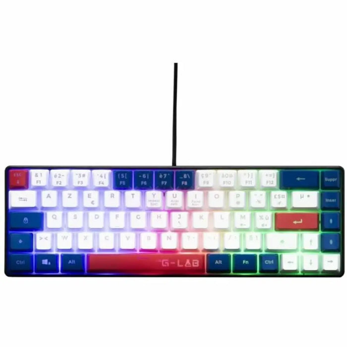 Bluetooth Keyboard The G-Lab KEYZ-HYDRO-BWR/FR Azerty French - Електроника Периферни и резервни части<<<Компютри|