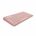 Bluetooth Keyboard with Support for Tablet Logitech K380 French Pink AZERTY - Електроника Периферни и резервни