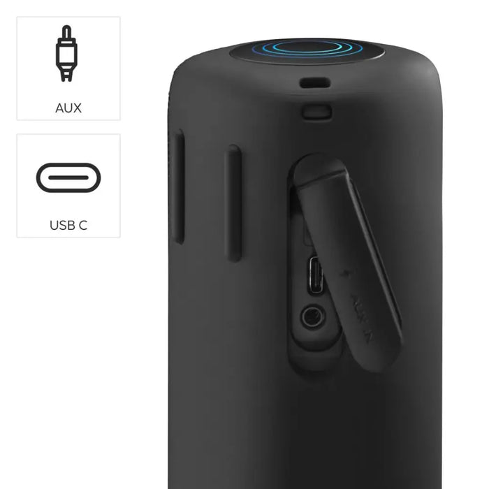 Bluetooth mobile speaker Hama ’PipeRoll 3.0’’ IPX5 Equalizer 20W Black 188210 - Преносими тонколони<<<Електроника и