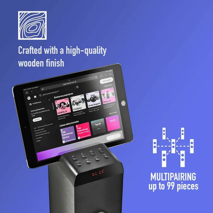 Bluetooth Sound Tower NGS SKY CHARM PRO Black 50 W - Електроника Звук<<<Компютри| Електроника<<<BigBuy&&&Блутут