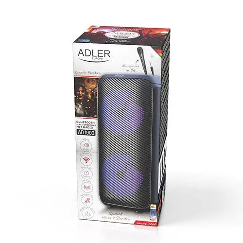 Bluetooth speaker ADLER AD 1903 - Portable speakersAKG-GLO<<<GSM accessoriesAKG<<<ActionPL&&&Portable