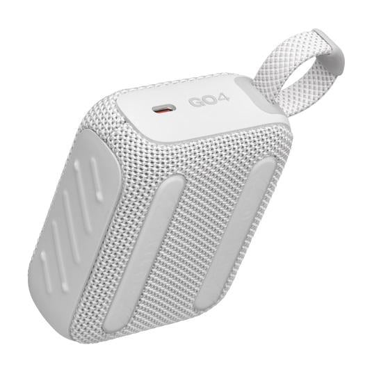 Bluetooth speaker JBL GO 4 White - Преносими тонколони<<<Електроника и роботика<<<ValiAPI&&&Speakers<<<JBL
