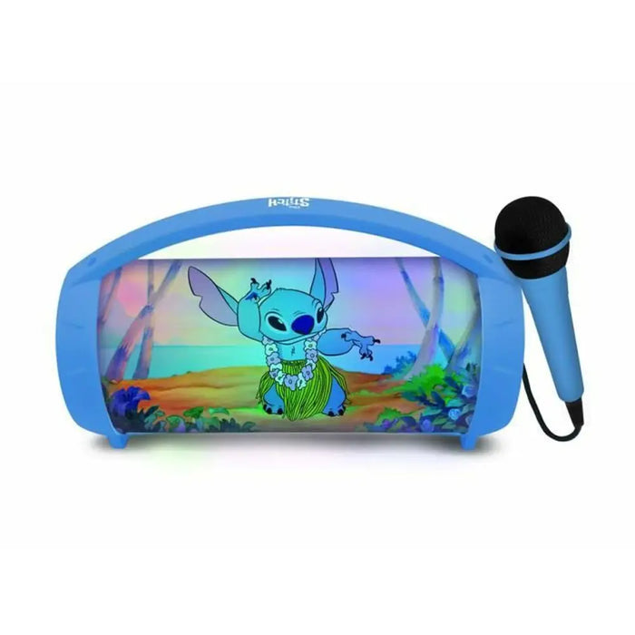 Bluetooth Speaker with Karaoke Microphone Lexibook Stitch Disney Blue - Електроника Звук<<<Компютри|