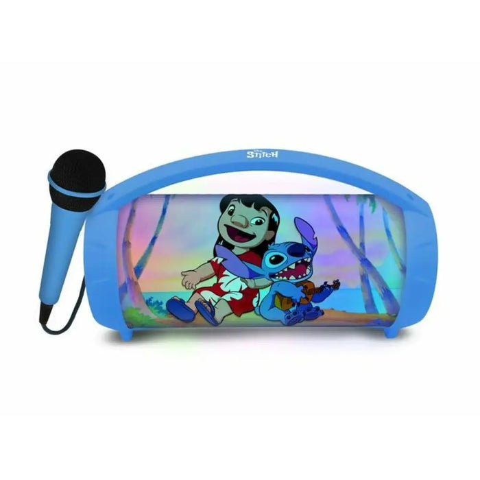Bluetooth Speaker with Karaoke Microphone Lexibook Stitch Disney Blue - Електроника Звук<<<Компютри|