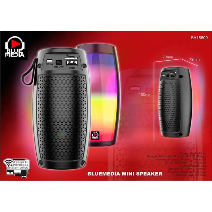 Bluetooth Speakers Reig USB 5 W 16 x 8,2 x 8,2 cm - Електроника Звук<<<Компютри| Електроника<<<BigBuy&&&Блутут