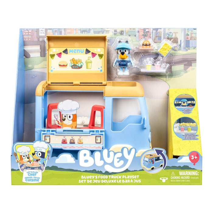 Moose Bluey Playset - Food Truck, with Figure