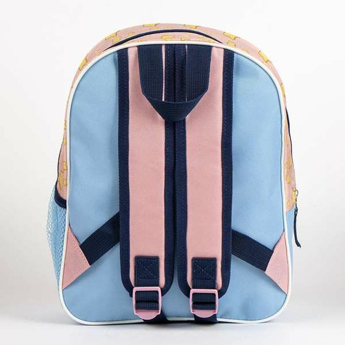 3D School Bag Bluey Pink 25,0 x 31,0 x 10,0 cm
