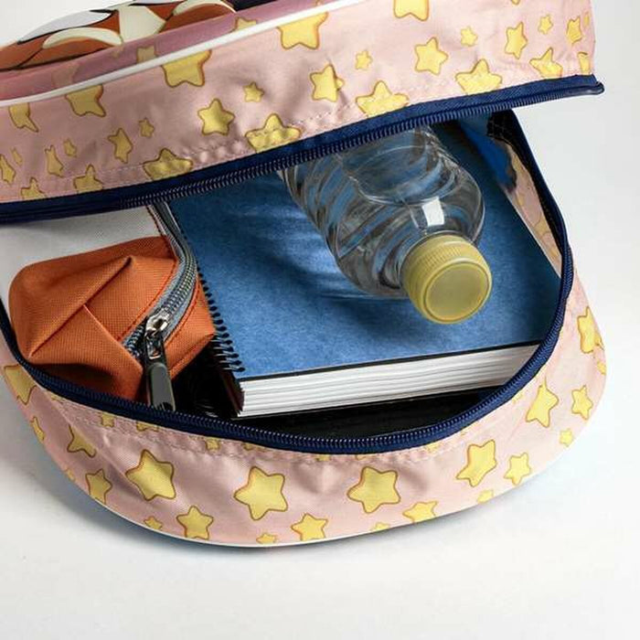 3D School Bag Bluey Pink 25,0 x 31,0 x 10,0 cm