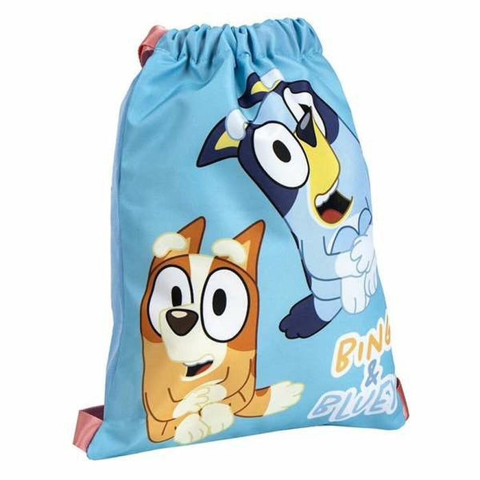 Backpack with Strings Bluey Blue 27 x 33 cm