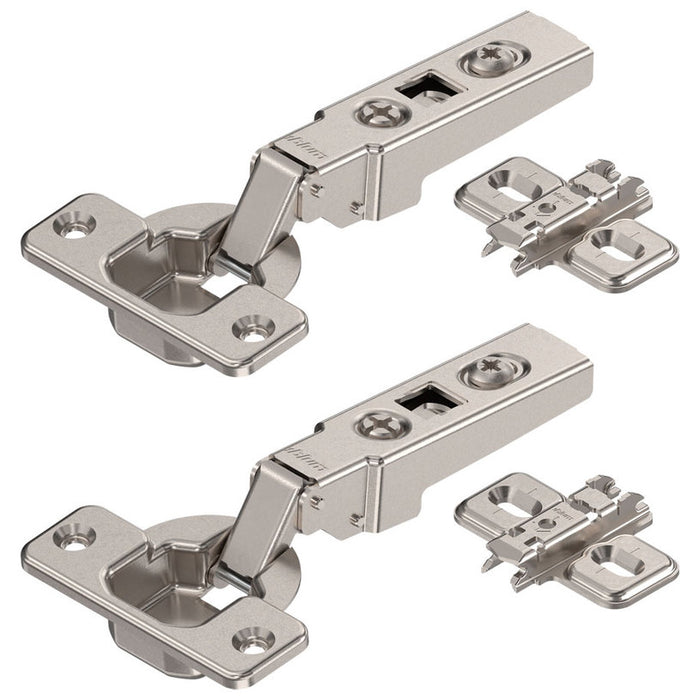 HINGE COVERED EDGE (LOW SHOULDER) 2 PCS BLUM CLIP 71M2550