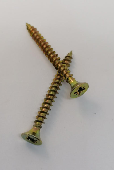 SCREW FOR WOOD PZ/ZINC 5.0X50 10PCS BM