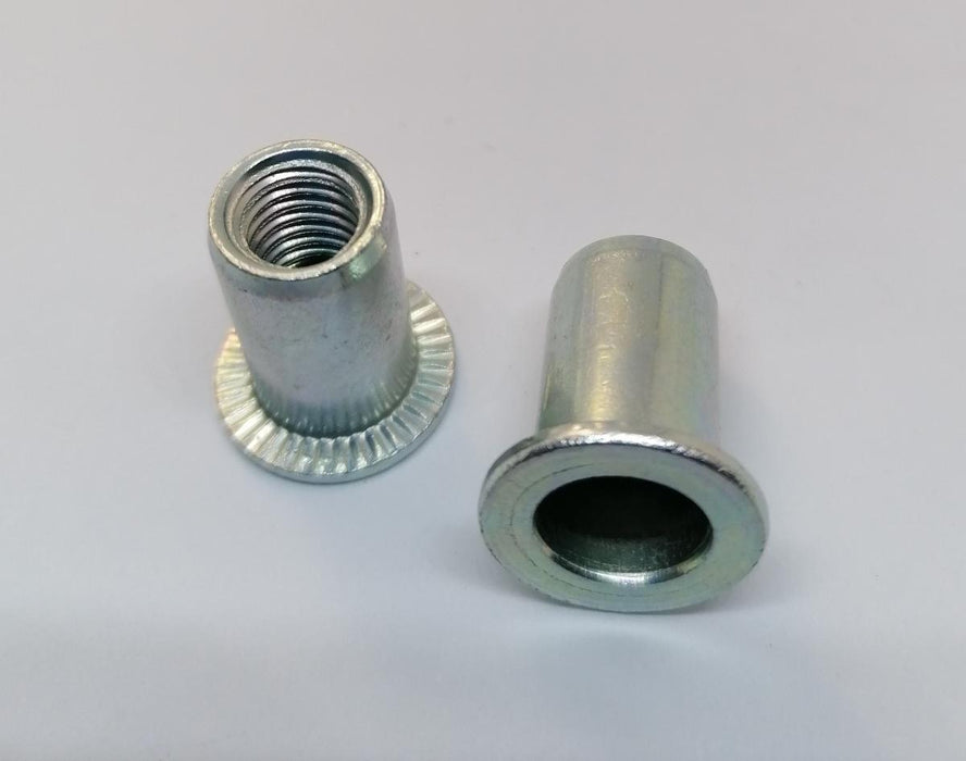 RIVET NUT FLAT HEAD M4 10PCS BM