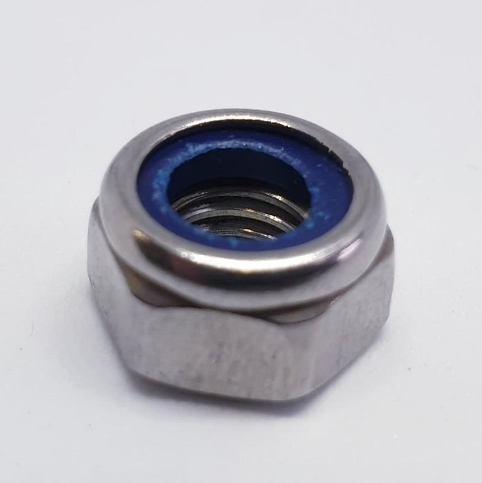 STAINLESS STEEL LOCK NUT DIN985 M6 10PCS BM