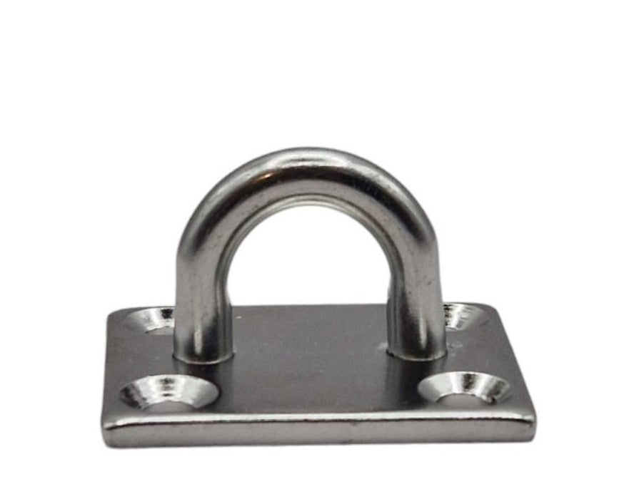 EAR WITH SQUARE PLATE 5MM BMONTAGE