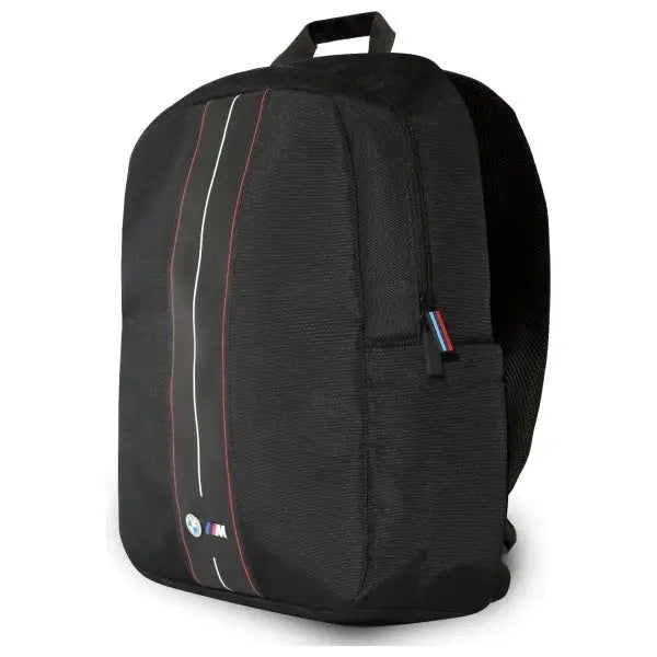 BMW Backpack BMBP15COMPVSKR 16’’ Black Nylon Red Stripe - *Temporary category<<<HurtelXML