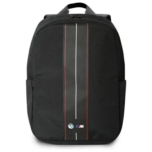 BMW Backpack BMBP15COMPVSKR 16’’ Black Nylon Red Stripe - *Temporary category<<<HurtelXML