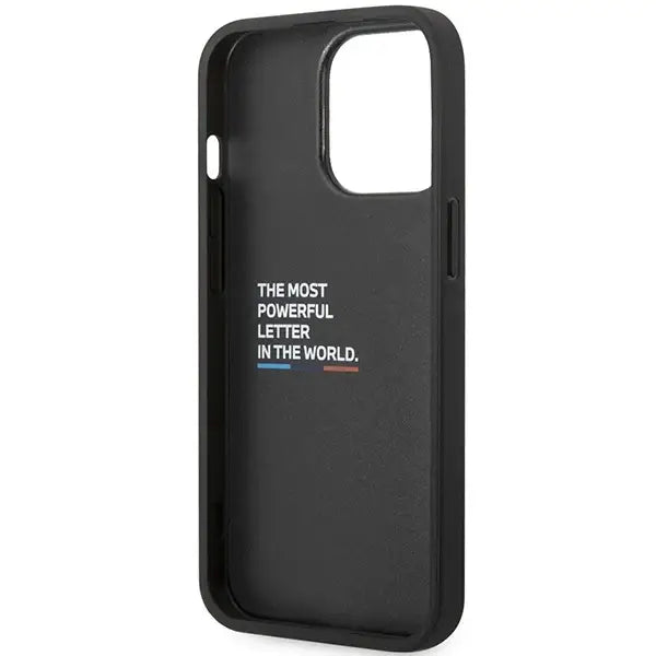 BMW Bi Pattern Case for iPhone 14 Pro Max 6.7’’ - Black - Cell phone cases and covers<<<HurtelXML