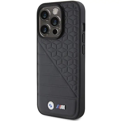 BMW Bi Pattern iPhone 15 Pro Case - Black - Cell phone cases and covers<<<HurtelXML