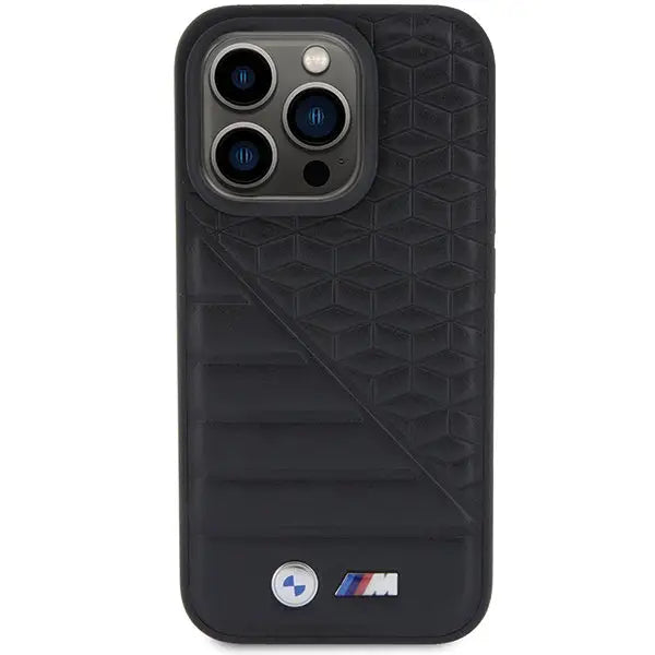 BMW Bi Pattern iPhone 15 Pro Case - Black - Cell phone cases and covers<<<HurtelXML