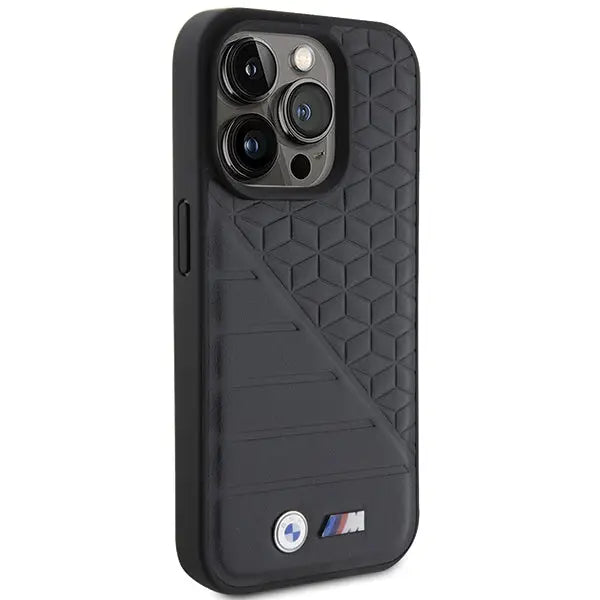 BMW Bi Pattern iPhone 15 Pro Case - Black - Cell phone cases and covers<<<HurtelXML