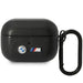 BMW BMAP22PVTK AirPods Pro cover black/black Leather Curved Line - Cell phone cases and covers<<<HurtelXML