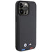 BMW BMHCP15X22PTDK iPhone 15 Pro Max 6.7’’ black/black Leather Stamp Tricolor - Cell phone cases and covers<<<HurtelXML