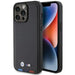 BMW BMHCP15X22PTDK iPhone 15 Pro Max 6.7’’ black/black Leather Stamp Tricolor - Cell phone cases and covers<<<HurtelXML
