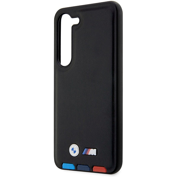 BMW BMHCS23M22PTDK S23+ S916 black/black Leather Stamp Tricolor - Cell phone cases and covers<<<HurtelXML