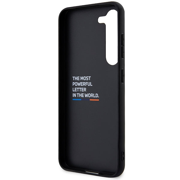 BMW BMHCS23M22PTDK S23+ S916 black/black Leather Stamp Tricolor - Cell phone cases and covers<<<HurtelXML