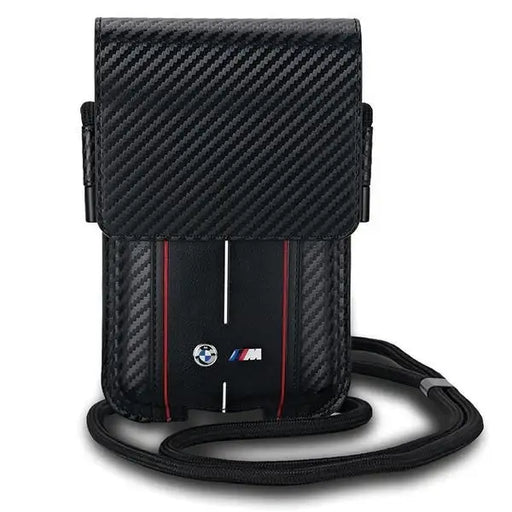 BMW Carbon & Red Stripe phone bag - black - Others<<<HurtelXML