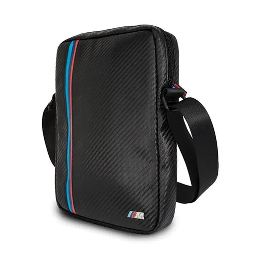 BMW Carbon / Tricolor Stripe 8’’ Tablet Bag - Black - Cell phone cases and covers<<<HurtelXML
