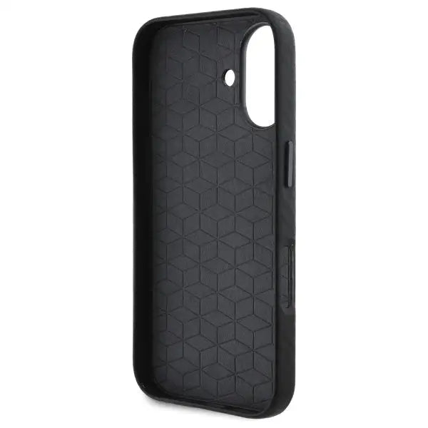 BMW Carbon Wrapped Metal iPhone 16 Case - Black - Cell phone cases and covers<<<HurtelXML