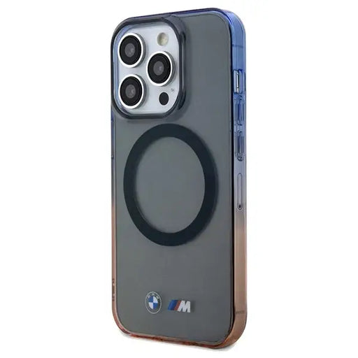 BMW Gradient Bumper MagSafe case for iPhone 15 Pro - gray - Cell phone cases and covers<<<HurtelXML
