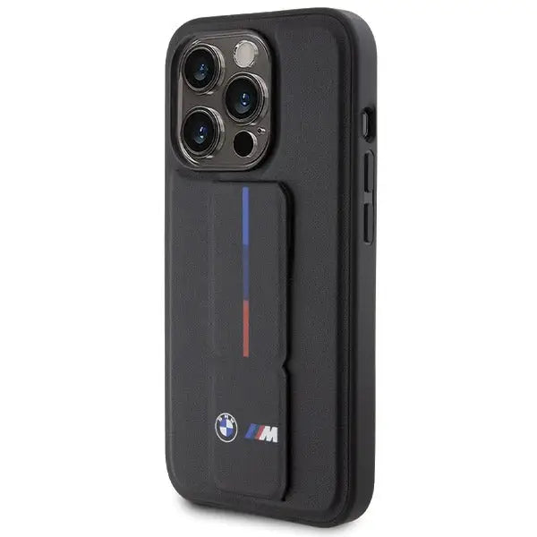 BMW Grip Hot Stamp case for iPhone 15 Pro - black - Cell phone cases and covers<<<HurtelXML